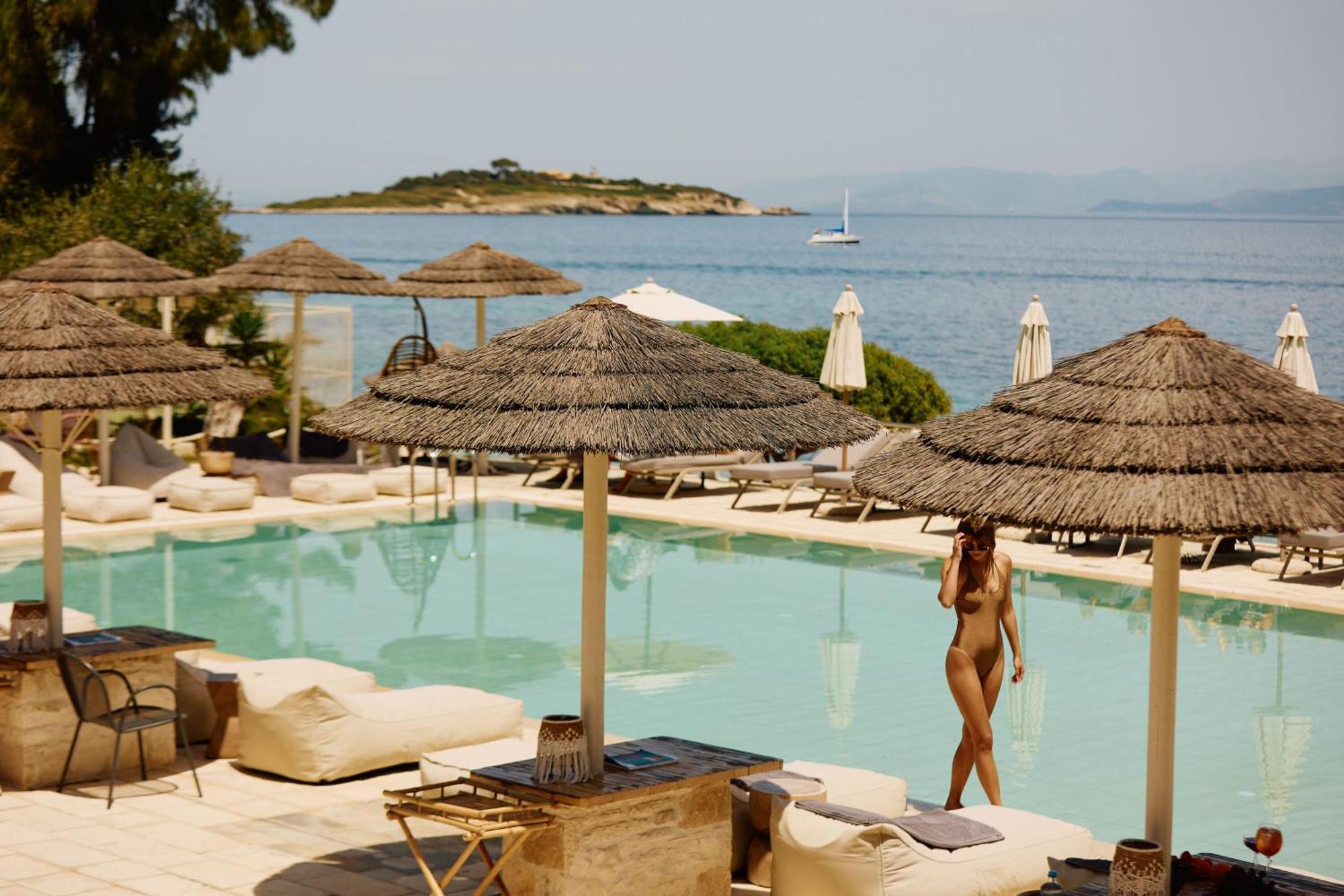 Agali Hotel Paxos Oziás Esterno foto