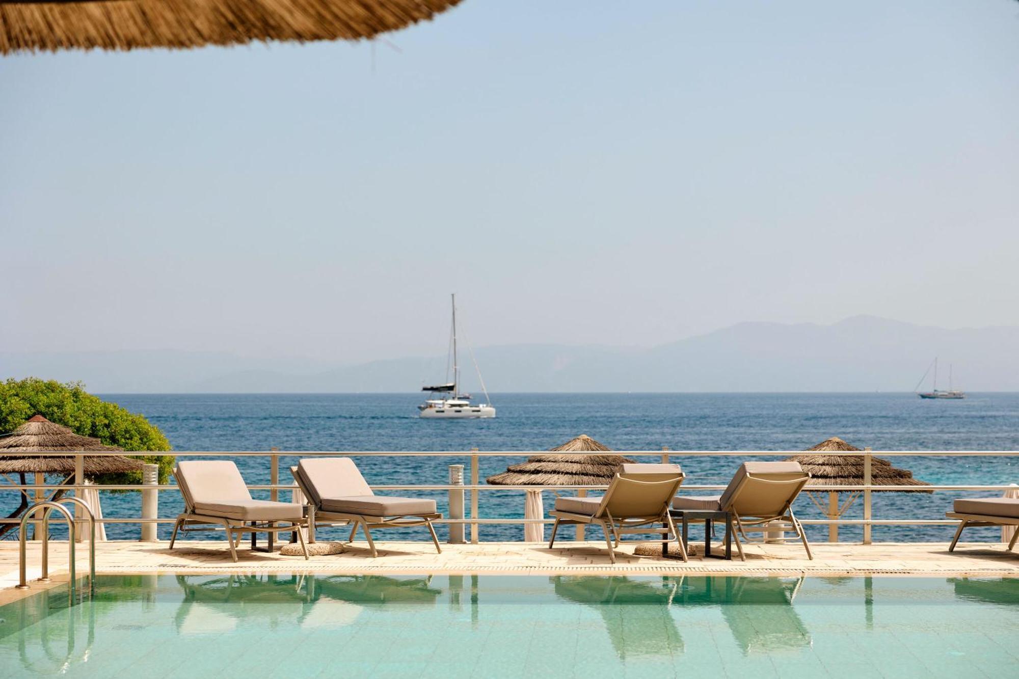 Agali Hotel Paxos Oziás Esterno foto