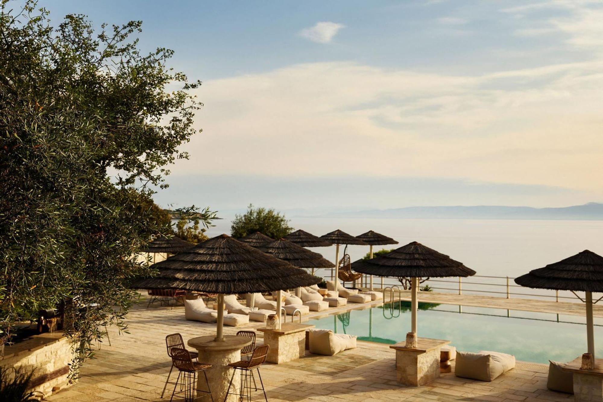 Agali Hotel Paxos Oziás Esterno foto