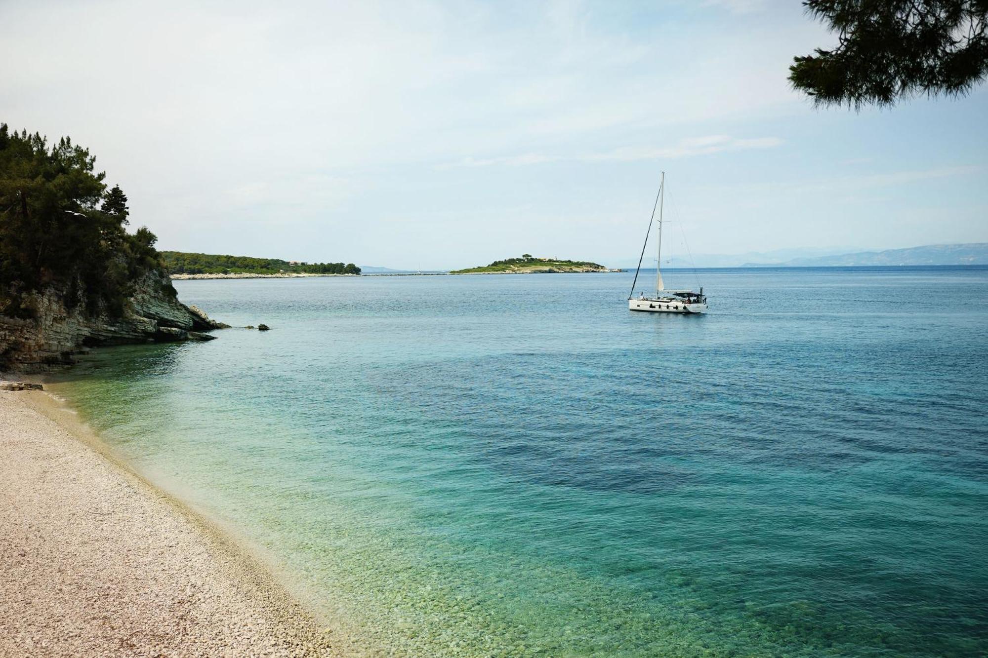 Agali Hotel Paxos Oziás Esterno foto