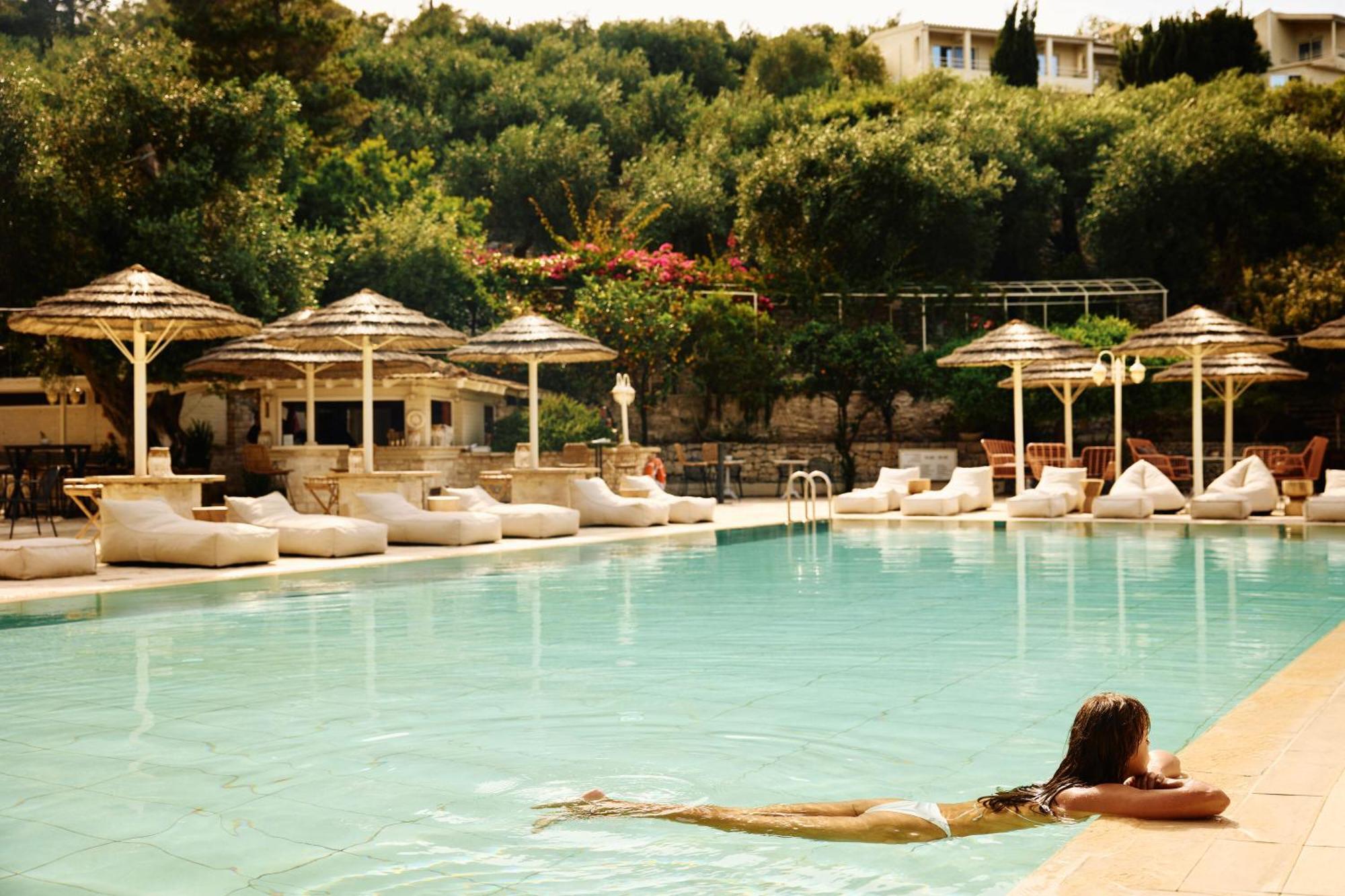 Agali Hotel Paxos Oziás Esterno foto