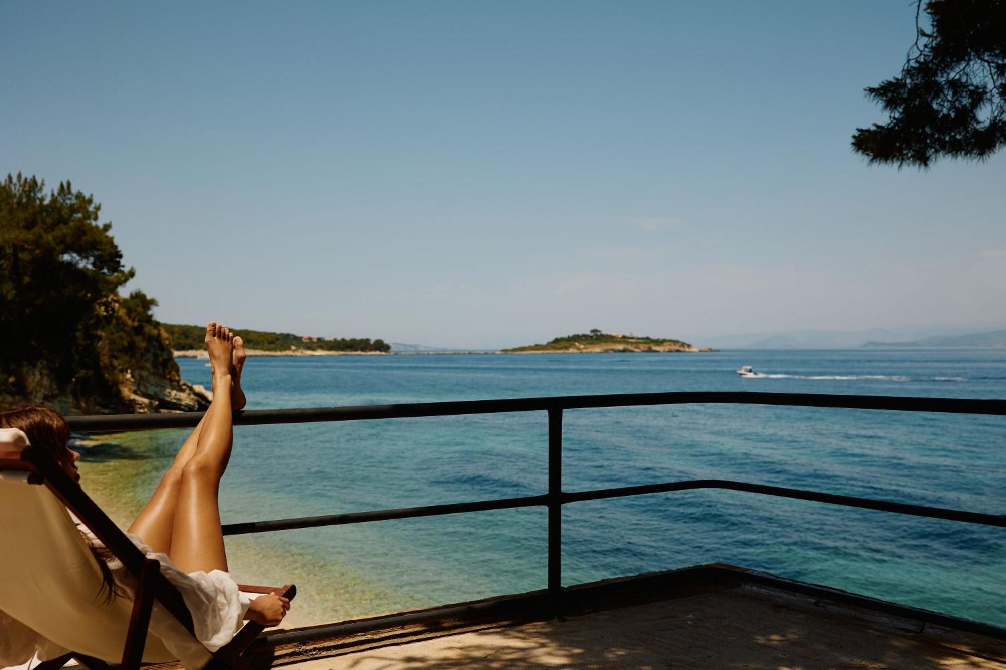 Agali Hotel Paxos Oziás Esterno foto