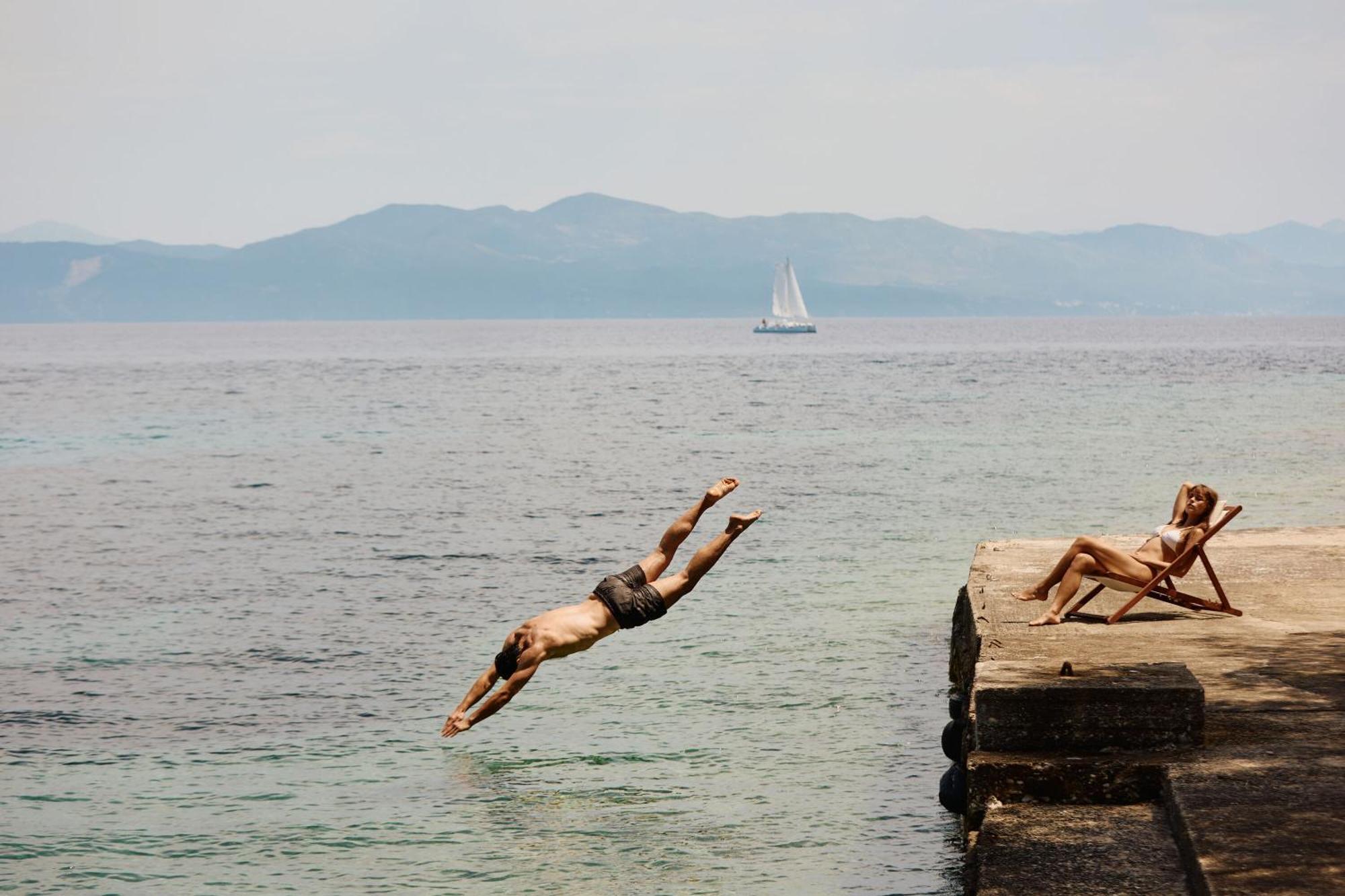 Agali Hotel Paxos Oziás Esterno foto